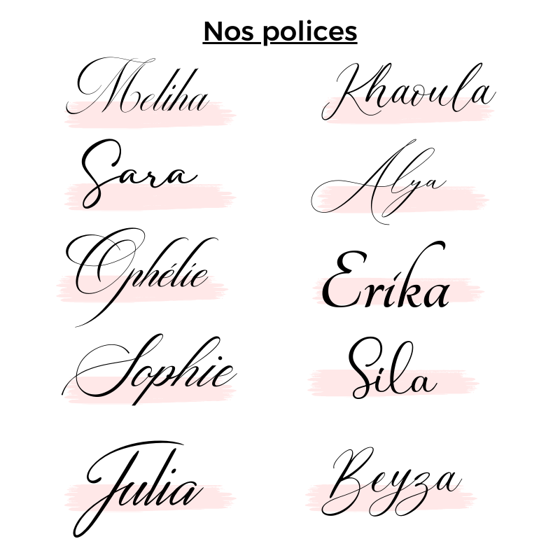 Stickers Panneau : Modèle Clémence